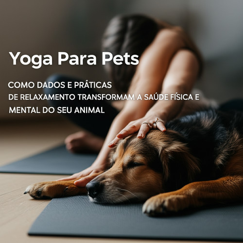 Here is the rewritten text, shortened to 100 characters or less: alt_text: "Yoga for pets reduces stress, improves flexibility, and enhances quality of life, backed by science. 🐾"