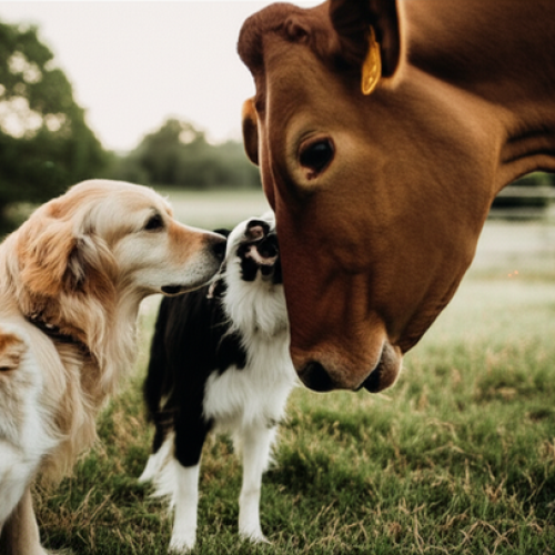 Cães E Vacas: A Improvável Amizade Que Pode Transformar O Seu Pet