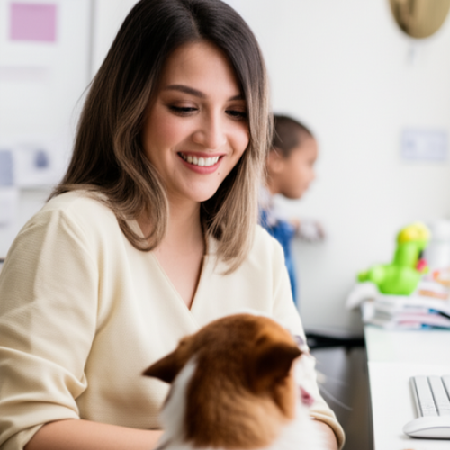 Glamour Híbrido: O Equilíbrio Elegante Entre Trabalho, Família e O Bem-Estar Dos Pets