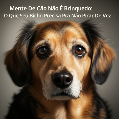 Mente De Cão Não É Brinquedo: O Que Seu Bicho Precisa Pra Não Pirar De Vez