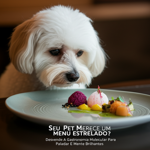 Seu Pet Merece Um Menu Estrelado? Desvende A Gastronomia Molecular Para Paladar E Mente Brilhantes